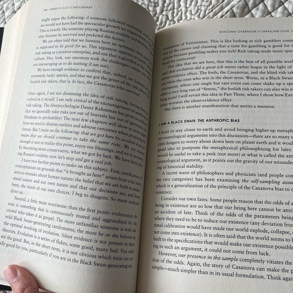 The Black Swan: The Impact of the Highly improbable by Nassim Nicholas Tale BOOK - Picture 5 of 5